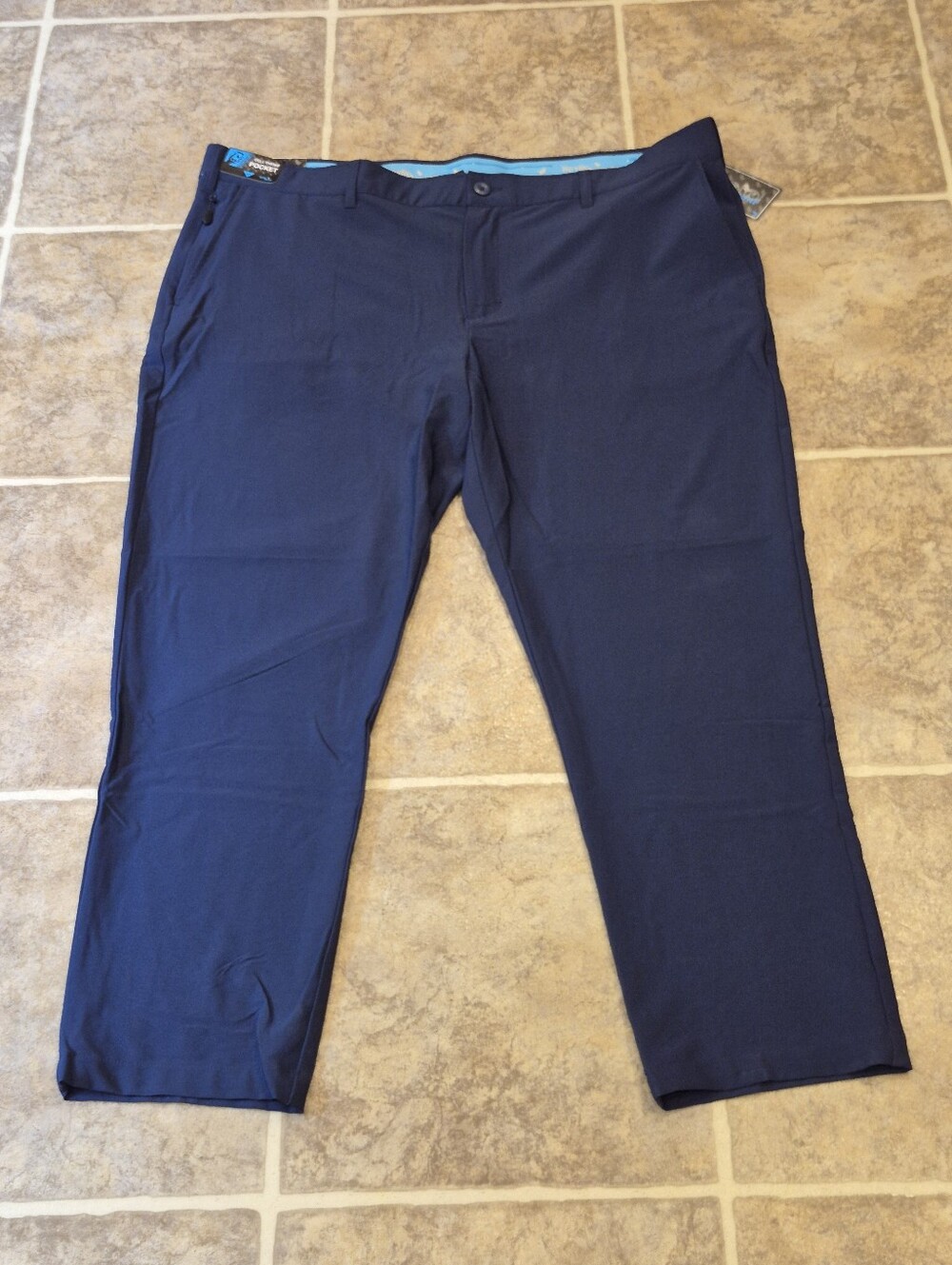 NWT Birdie Bound Men's Navy Golf Performance Pants Size 44x30